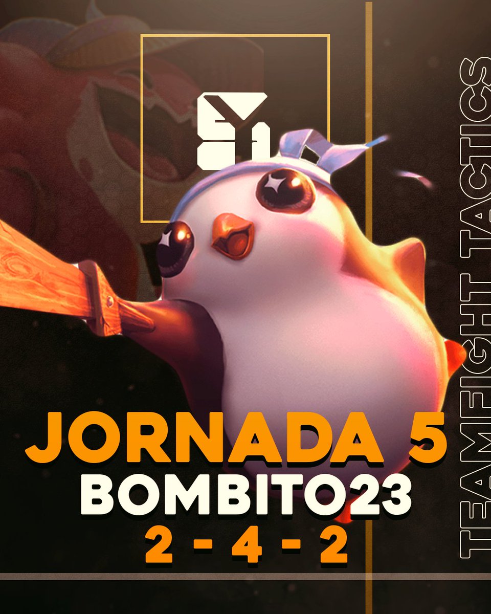 SYNERGYOFICIAL's tweet photo. [#TFT] 

¡Bombito en el top otra vez!

Nueva jornada 5 en esta @lligatramuntana que nos hace subir escalones.

*Clasificación general: 4/16 https://t.co/XcG6yw6Zs8