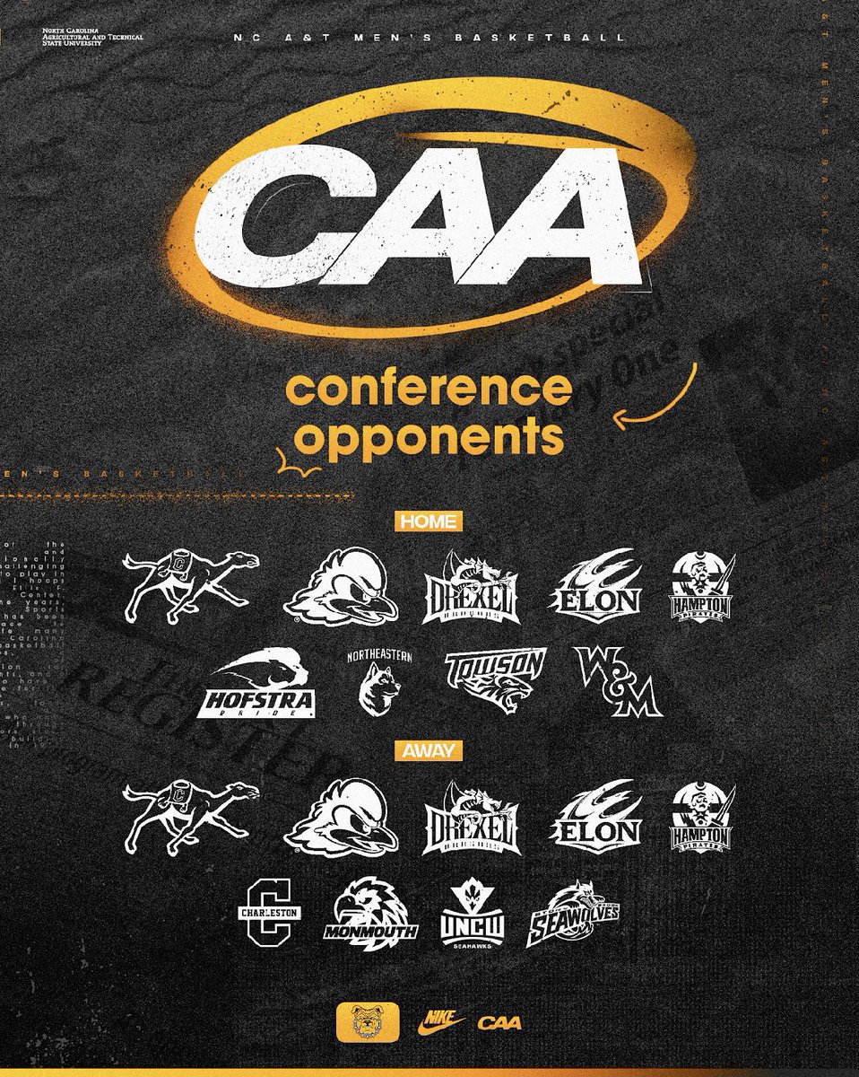 Tell your friends about it. Our 2023-2024 conference opponents have been revealed! 
#aggiepride
