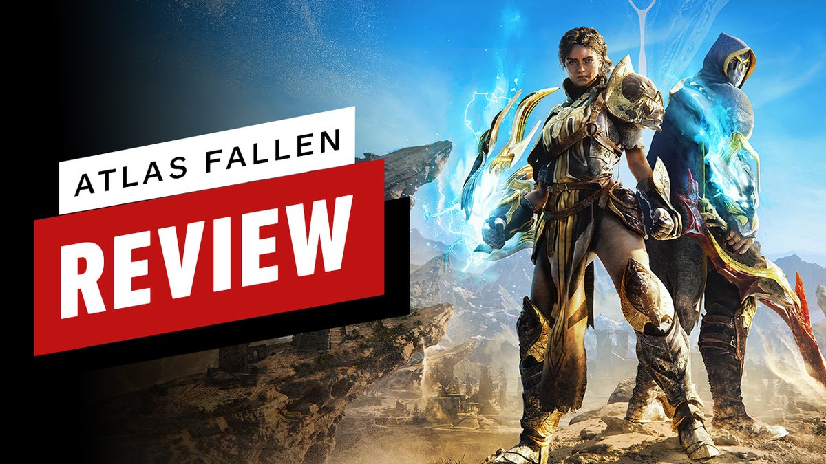 IGN's tweet photo. Atlas Fallen is a solid open-world action RPG with plenty of platforming and large monsters to fight with a co-op buddy, so long as neither of you cares about story or is a stickler for high-quality textures. 

Our review: https://t.co/DqiMjJe5jI https://t.co/VsAhoSV2DD