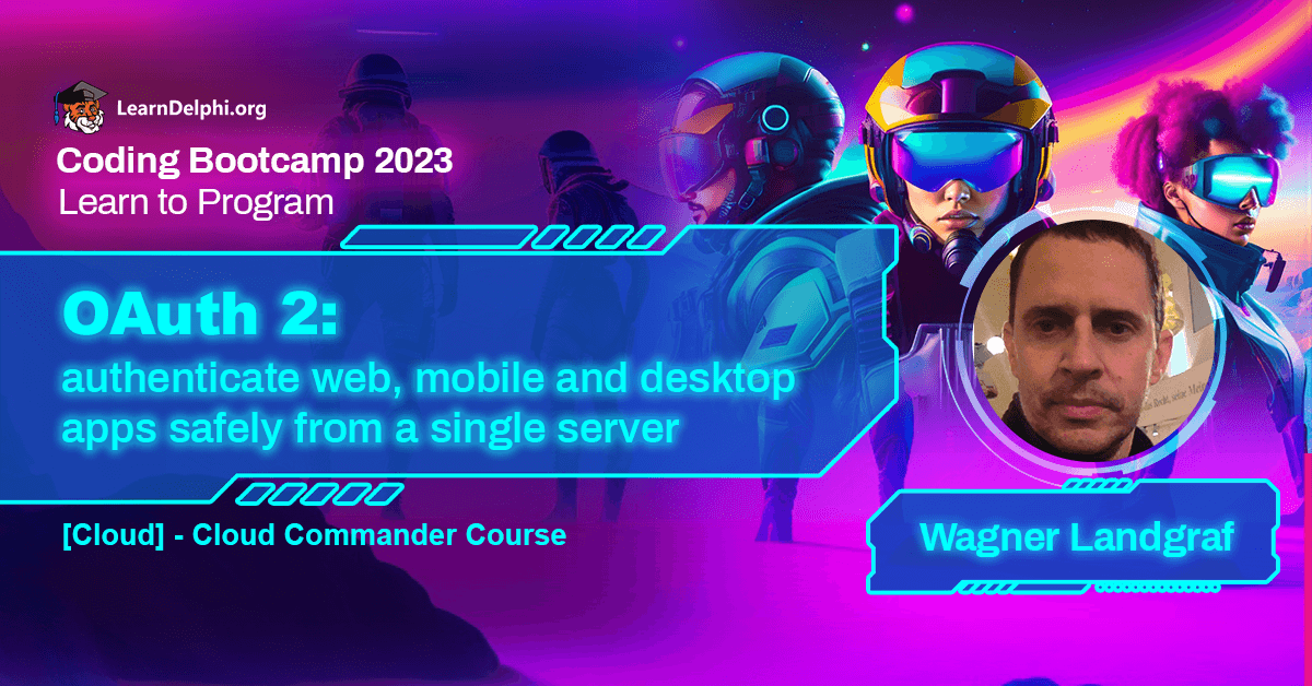 EmbarcaderoTech's tweet image. Explore OAuth 2 & OpenID Connect with speaker Wagner Landgraf, TMS Software Product Manager and Embarcadero MVP. Unlock user authentication for multi-tier apps. 🚀🔐 #CodingBootcamp2023
Register now: ow.ly/QpRA50Pv1Fx
#OAuth2 #OpenIDConnect #AppSecurity