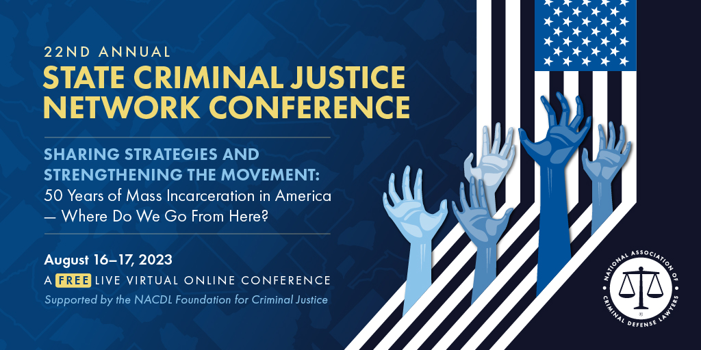 Happening @ the 2023 SCJN Conference: <a href="/RabiahABurks/">Rabiah Alicia Burks</a>, <a href="/NLADA/">National Legal Aid & Defender Association</a>; <a href="/ScottHech/">Scott Hechinger</a>, Zealous; Insha Rahman, <a href="/verainstitute/">Vera Institute of Justice</a>; &amp; <a href="/hannahcrileyy/">Hannah Riley Fernandez</a>, <a href="/centerforjj/">The Center for Just Journalism</a> will discuss effective messaging to advance criminal legal reform.

Register for the free conference, Aug. 16-17: buff.ly/471nv2g