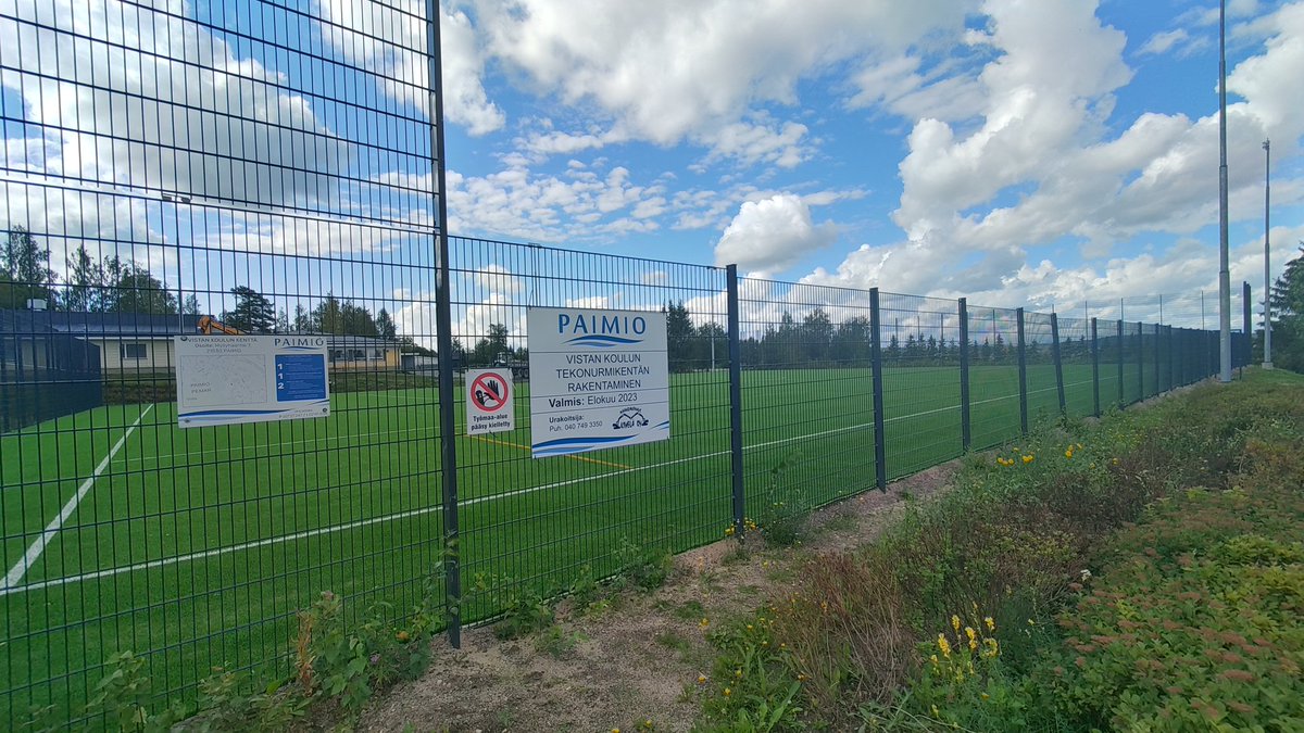 Koulutyö alkaa <a href="/paimionkaupunki/">Paimion kaupunki</a> jälleen huomenna. Tervetuloa kaikki oppilaat ja henkilökunta jälleen oppimaan ja toimimaan yhdessä. Yhtenäiskoulun taakse hiekkakentän tilalle tehty uusi hiekkatekonurmikenttä alkaa olla myös valmis kovaan käyttöön.
