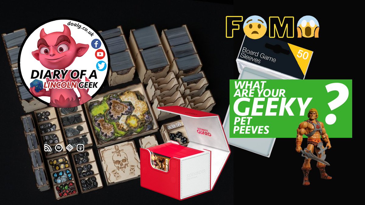 DofALincolnGeek's tweet photo. Are you into #boardgames ? Do you like #podcasts ?
Well are little podcast is a relaxed chilled chat about just that, along with other geeky things!  let us know what you think? #poalg #podcastofalincolngeek #doalg #boardgamecommunity 
https://t.co/TFFCWIQJqc https://t.co/My01Tbtcba