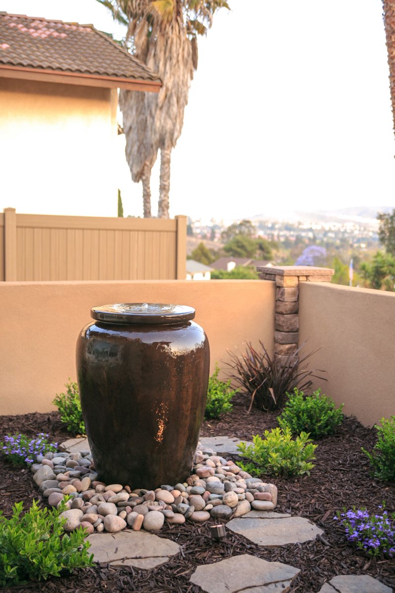 westerndesigns's tweet photo. A perfect space to declutter your mind after a long day.

 #SanDiego #OrangeCounty #LandscapeArchitect #OutdoorLiving #Backyard #LandscapeDesigner #Remodel #Hardscape #Belgard #OutdoorKitchen #PorcelainPavers #PaverDriveway #PoolRemodel #love #instagood https://t.co/j2R1Azi6zE