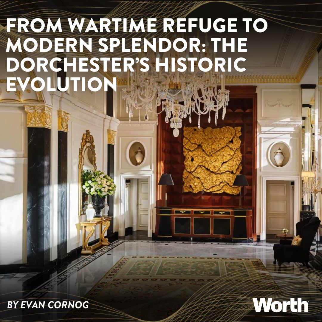 Worth (@worthmag) on Twitter photo Freshening up for its 100th Birthday, <a href="/TheDorchester/">The Dorchester</a> proves that a hotel can evolve without losing the qualities that made it iconic. Read more about the classic London landmark here: hubs.la/Q01-zsKp0 Freshening up for its 100th Birthday, <a href="/TheDorchester/">The Dorchester</a> proves that a hotel can evolve without losing the qualities that made it iconic. Read more about the classic London landmark here: hubs.la/Q01-zsKp0