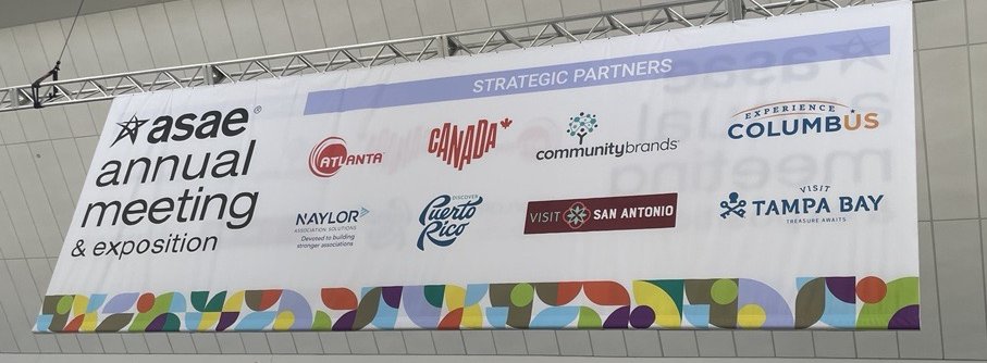 Thank you to everyone who came by and visited us at ASAE Annual in Atlanta! We hope you had as much fun connecting as we did! 🎉
