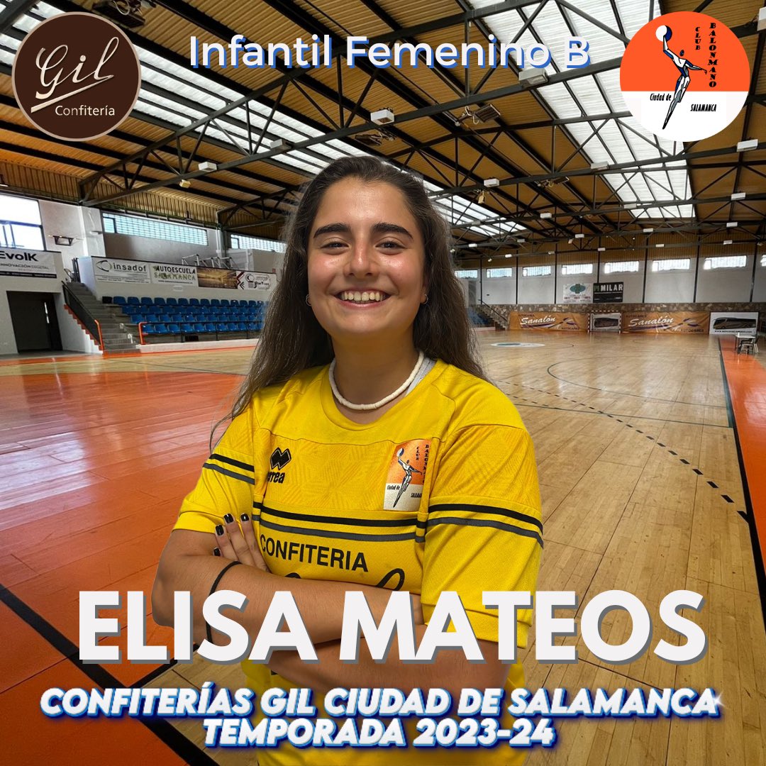 bmsalamanca's tweet photo. Esta temporada Elisa Mateos ENTRENARÁ al Infantil femenino B ❕
La diversión y el trabajo de nuestras chicas están asegurados🖤🧡 https://t.co/ram71ekcSA
