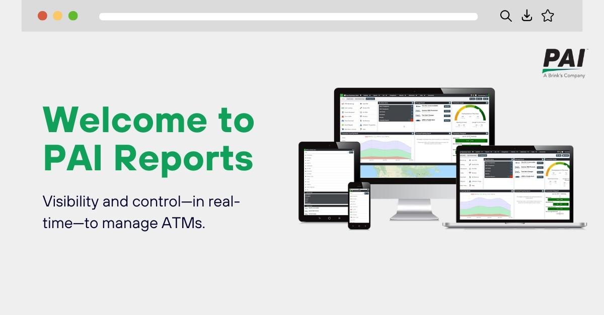PAI_ATM's tweet photo. Whether your program calls for turnkey service, full control of your ATMs, or something in between, our technology delivers you greater up-time, a better customer experience, and more revenue.

Learn more about PAI Reports: https://t.co/zzZWwhGiBS

#PAI #ATMs #revenue #customers https://t.co/anAJyJ5CHp