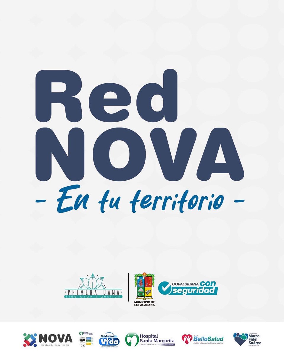 HospitalMFS's tweet photo. Agradecemos a toda comunidad del municipio de Copacabana por su amplia participación en la jornada integral de salud #RedNOVA en tu territorio
1️⃣2️⃣2️⃣0️⃣personas accedieron a nuestros servicios
UNIDOS trabajamos para brindar mejores servicios en salud a nuestras comunidades. https://t.co/hcWq8XI9ow