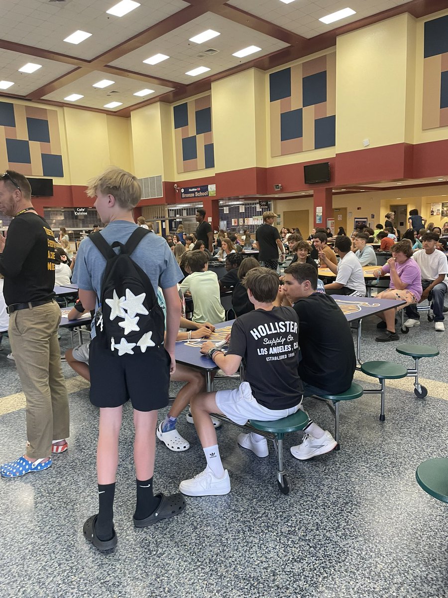 NoronaSelvidge's tweet image. MCHS Tigers @ Freshman Orientation
Great energy! Can’t wait for school to start tomorrow! #oneteamonedream #mcsdbettertogether