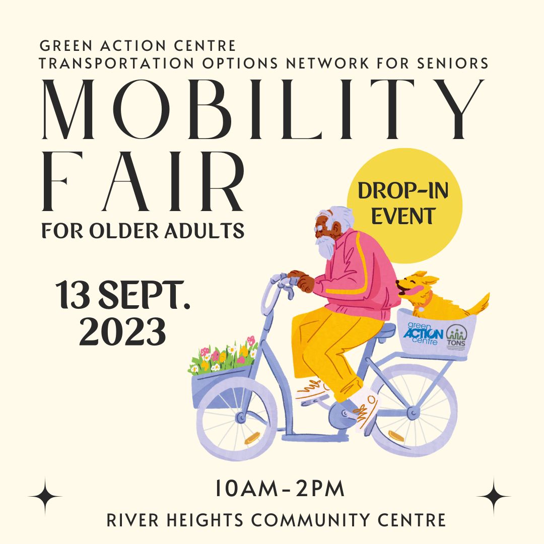 Green Action Centre (@greenactionctr) on Twitter photo Join us for the Mobility Fair for older adults on Sept 13, 2023. This event will feature tabling & presentations from a variety of local businesses & organizations such as <a href="/BikeWinnipeg/">Bike Winnipeg</a>, @TheWRENCH, @pegcitycarcoop, <a href="/FreedomConcepts/">Freedom Concepts</a>  & more!  greenactioncentre.ca/healthy-travel⊠Join us for the Mobility Fair for older adults on Sept 13, 2023. This event will feature tabling & presentations from a variety of local businesses & organizations such as <a href="/BikeWinnipeg/">Bike Winnipeg</a>, @TheWRENCH, @pegcitycarcoop, <a href="/FreedomConcepts/">Freedom Concepts</a>  & more!  greenactioncentre.ca/healthy-travelâŠ