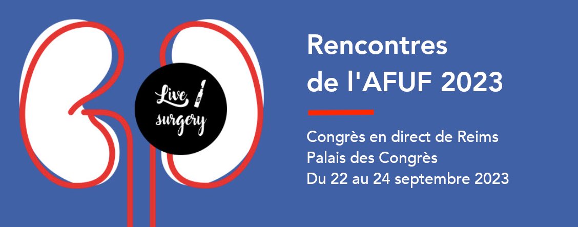 Internes et CCA, il est encore possible de vous inscrire aux rencontres de l’AFUF qui auront lieu au Palais des Congrès de Reims du 22 au 24 septembre. Voici le lien d’inscription : lnkd.in/g3tW_s2v