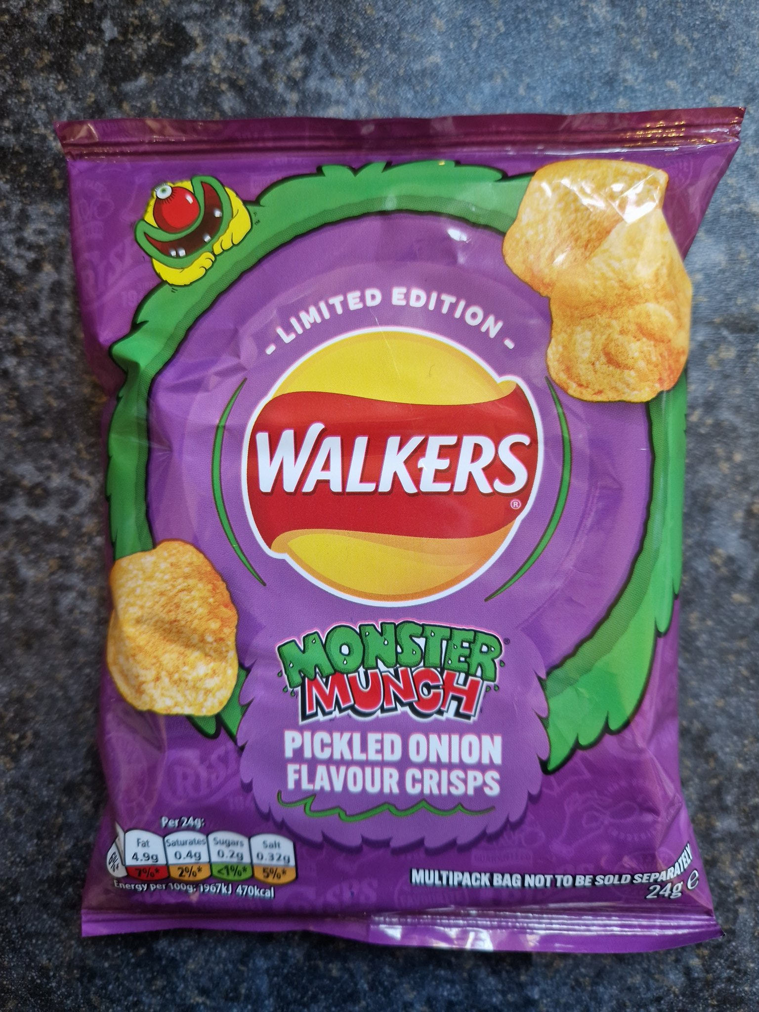 Walkers Monster Munch Crisps Limited Edition informacionpublica.svet.gob.gt