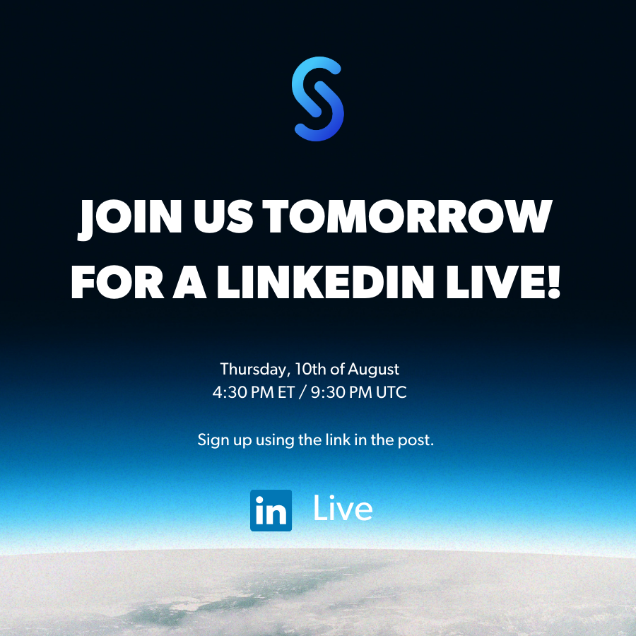 SuperWorld (@superworldapp) on Twitter photo See you tomorrow at 4 P.M EST live on Linkedin with <a href="/hrishlotlikar/">Hrish Lotlikar</a> as we uncover virtual real estate in SuperWorld. We will also be making some much awaited product announcements.
Register now! ➡️ lnkd.in/dCBE94_G
#web3 #crypto #virtualrealestate #NFTs See you tomorrow at 4 P.M EST live on Linkedin with <a href="/hrishlotlikar/">Hrish Lotlikar</a> as we uncover virtual real estate in SuperWorld. We will also be making some much awaited product announcements.
Register now! ➡️ lnkd.in/dCBE94_G
#web3 #crypto #virtualrealestate #NFTs