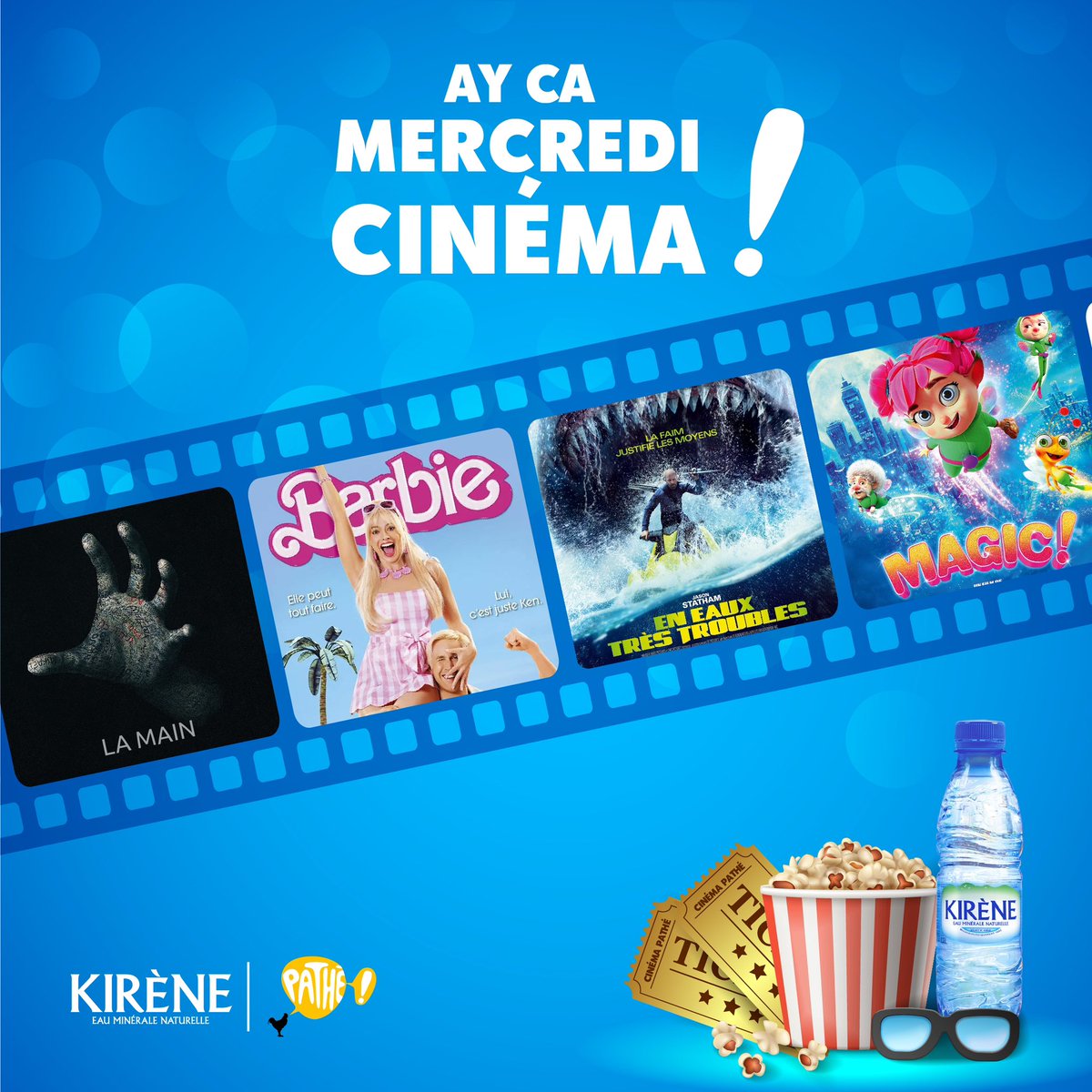 Quel film as tu envie d’aller voir au cinéma ? 
Dis le nous en commentaire et tente de gagner ton ticket !! 

Follow et retweet aussi pour augmenter tes chances 😉

#kirene
#mercredicinema