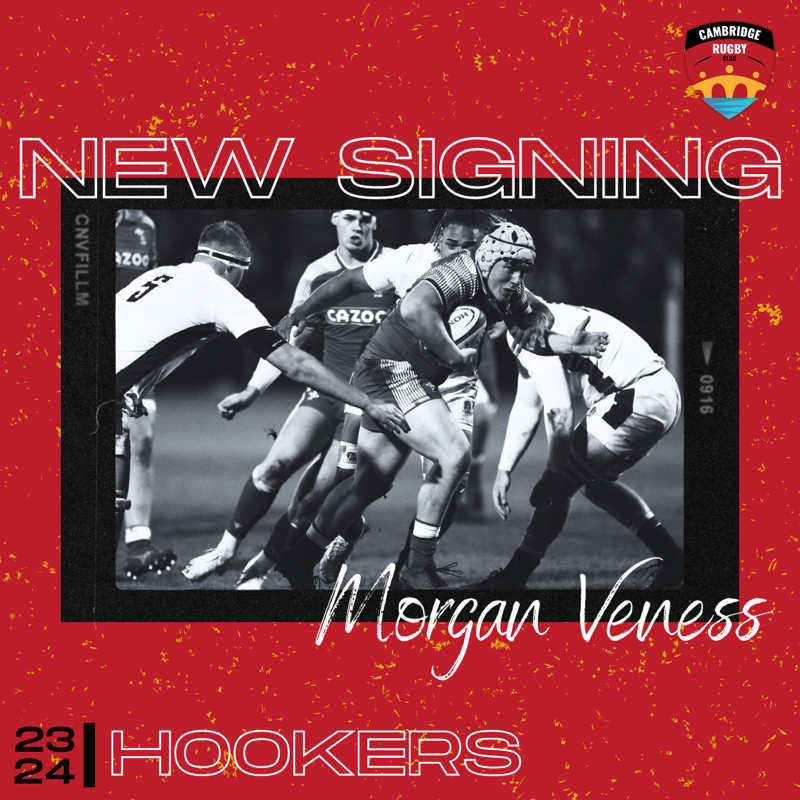 camrufc's tweet photo. 🚨SIGNING NEWS 🚨

Head Coach @RichieWills10 adds Hooker @mogsv to his front row for the upcoming season 

Morgan joins the blood and sand from Ealing Trailfinders 🔀

Welcome Morgan 🤝
