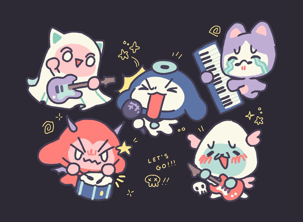 slowcurse's tweet photo. ★彡 SUPER EPIC ROCK BAND彡★ ☠️🤬🎸 https://t.co/BpyWryW0gF
