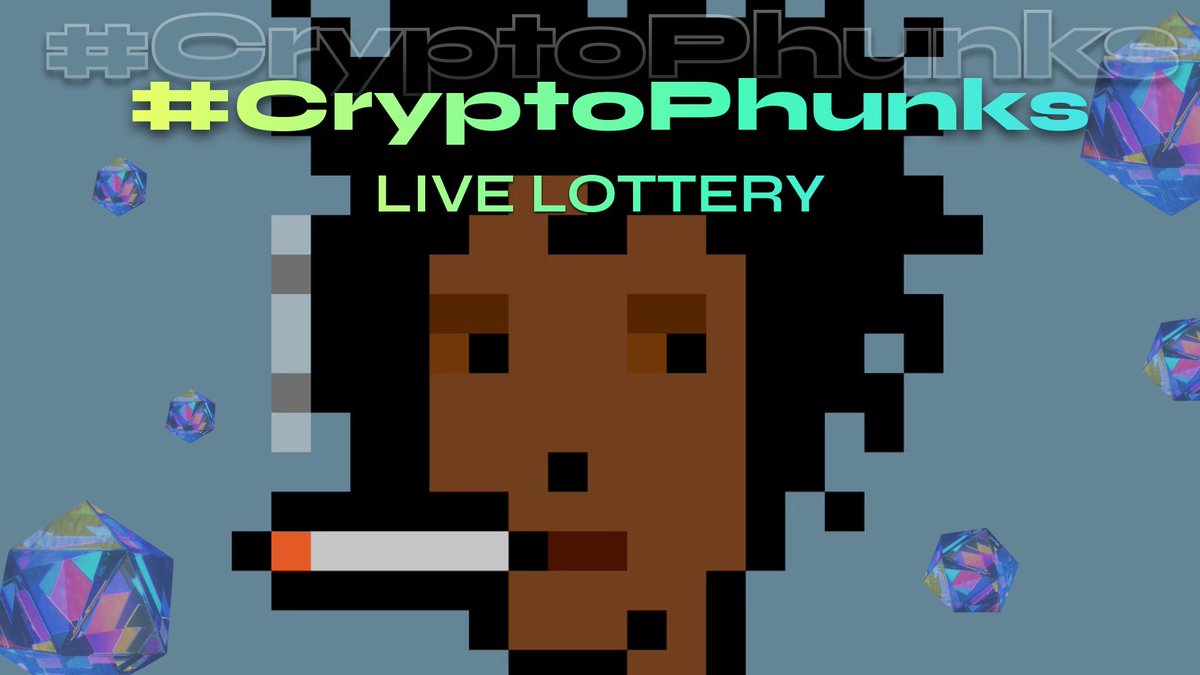 You ask and we deliver, <a href="/CryptoPhunksV2/">CryptoPhunks🪞</a> are back with a fresh LIVE LOTTERY

GO BID