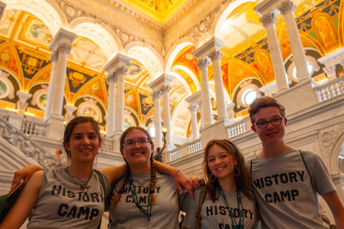 Audrey_Seiler_'s tweet photo. This July I had the amazing opportunity  to participate in the National History Academy (@4HistoryAcademy ) because of a scholarship from @Gilder_Lehrman. I’m so thankful to have met such incredible people and learned about America’s history all summer! https://t.co/yjG8RHOz7x
