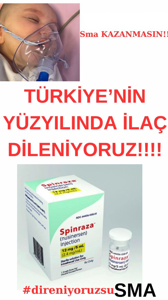 Hakkım Olan İlacı Türkiye'nin Yüzyılı'nda ALAMIYORUM.

#SuSMAdireniyoruz Spinraza nerede