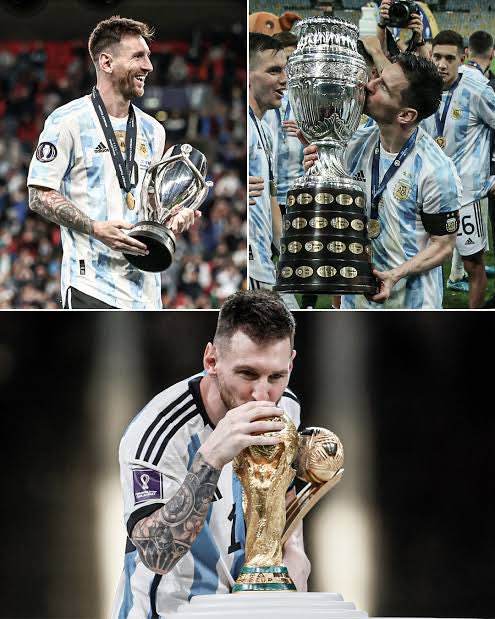 FcbxSam's tweet image. F*ck it, here’s all the full matches of the International finals that Leo Messi and Argentina won.

A Thread: