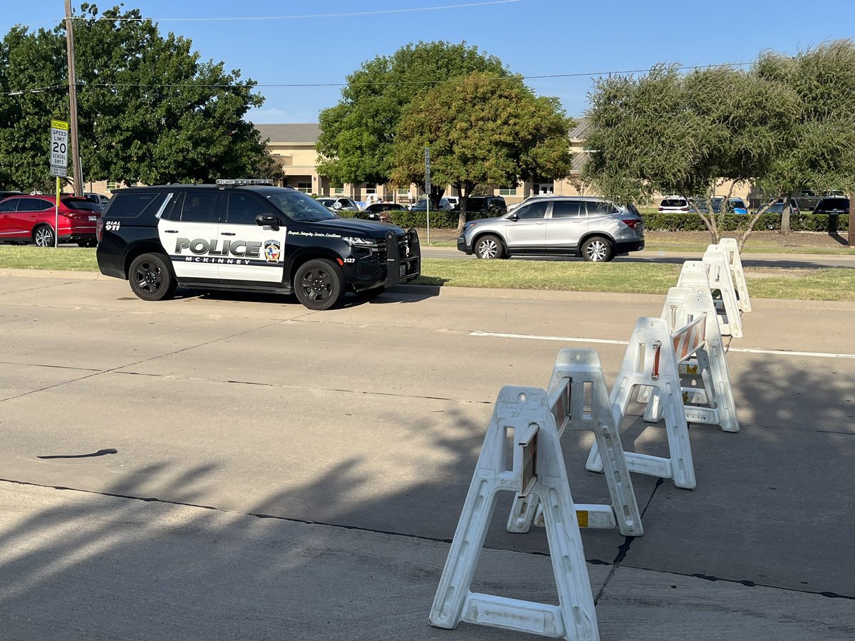 LarryNBC5's tweet photo. #BREAKING McKinney Police confirm that a 15-year-old was struck and killed this morning. It was first day of school for Frisco ISD. School district referring all questions to police. https://t.co/aIL7hM7WLO