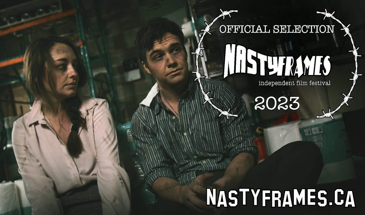 "Storage Room B" is an OFFICIAL SELECTION for the Nasty Frames Indie Film Fest in Hamilton, ON!

More info at nastyframes.ca/2023-official-…

#film <a href="/VMcnasties/">Video McNasties</a> #horrormovies #filmfest #nastyframes #hamilton