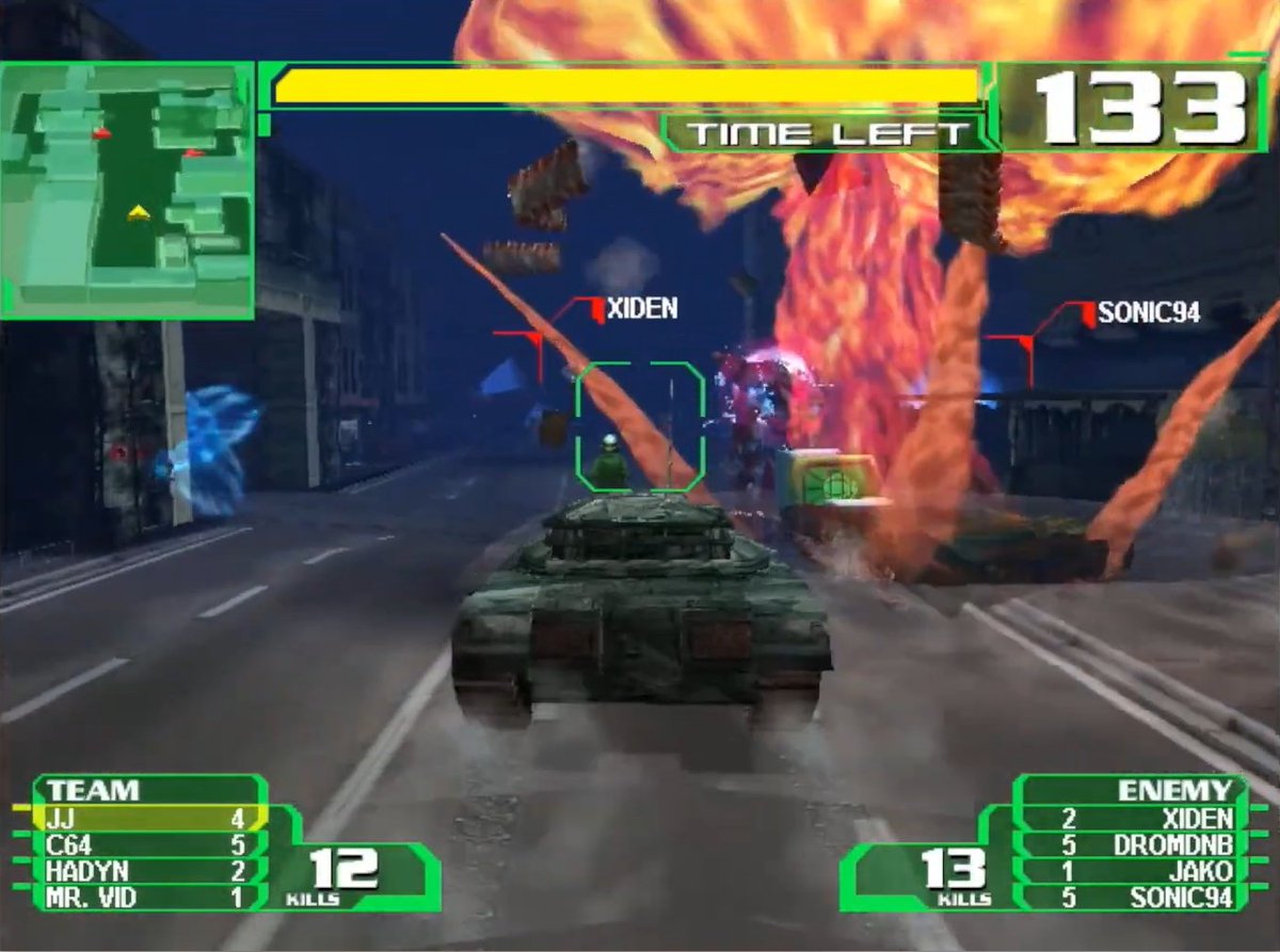 dclivenet's tweet image. Alien Front Online was released on Dreamcast today in 2001! Who would have thought that we'd still be fending off the aliens 22 years later? #AlienScum #BattleForEarth