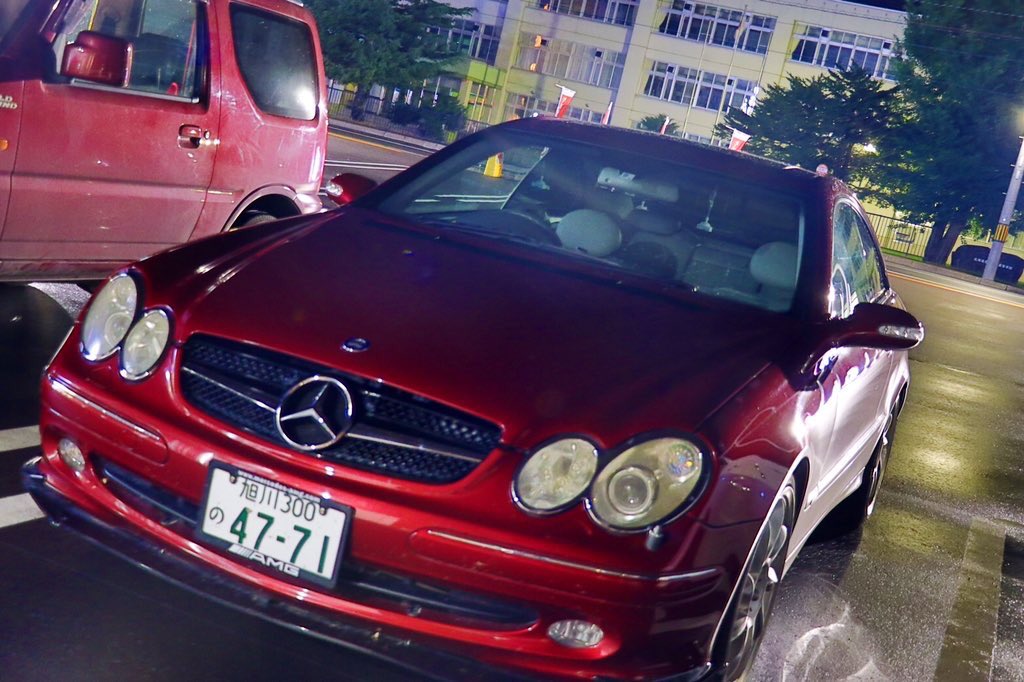 Fender_Mexico's tweet photo. ぬるっと納車
#MercedesBenz #CLK320
撮影者　@aL_bqtross https://t.co/R4LaDUq8cE