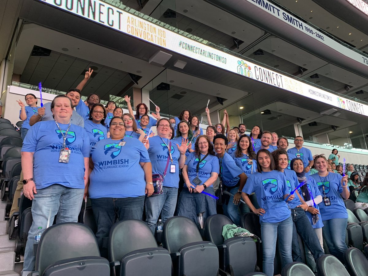 Mrs. Orozco ✨ (@msgoteaching) on Twitter photo WWLA family is ready to begin the school year kicking it off with the convocation! <a href="/WimbishWorld/">Wimbish World Language Academy</a> ☀️<a href="/ArlingtonISD/">Arlington ISD</a> #ConnectArlingtonISD WWLA family is ready to begin the school year kicking it off with the convocation! <a href="/WimbishWorld/">Wimbish World Language Academy</a> ☀️<a href="/ArlingtonISD/">Arlington ISD</a> #ConnectArlingtonISD