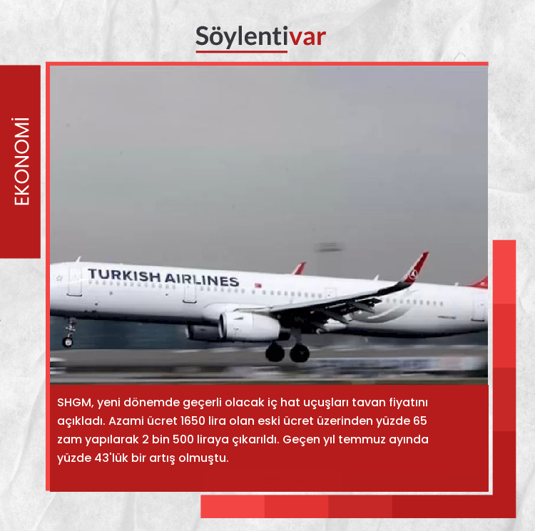 Uçak biletlerine yüzde 65 zam! #soylentivar,#fyp,#kesfet #zam #ekonomi #ucak