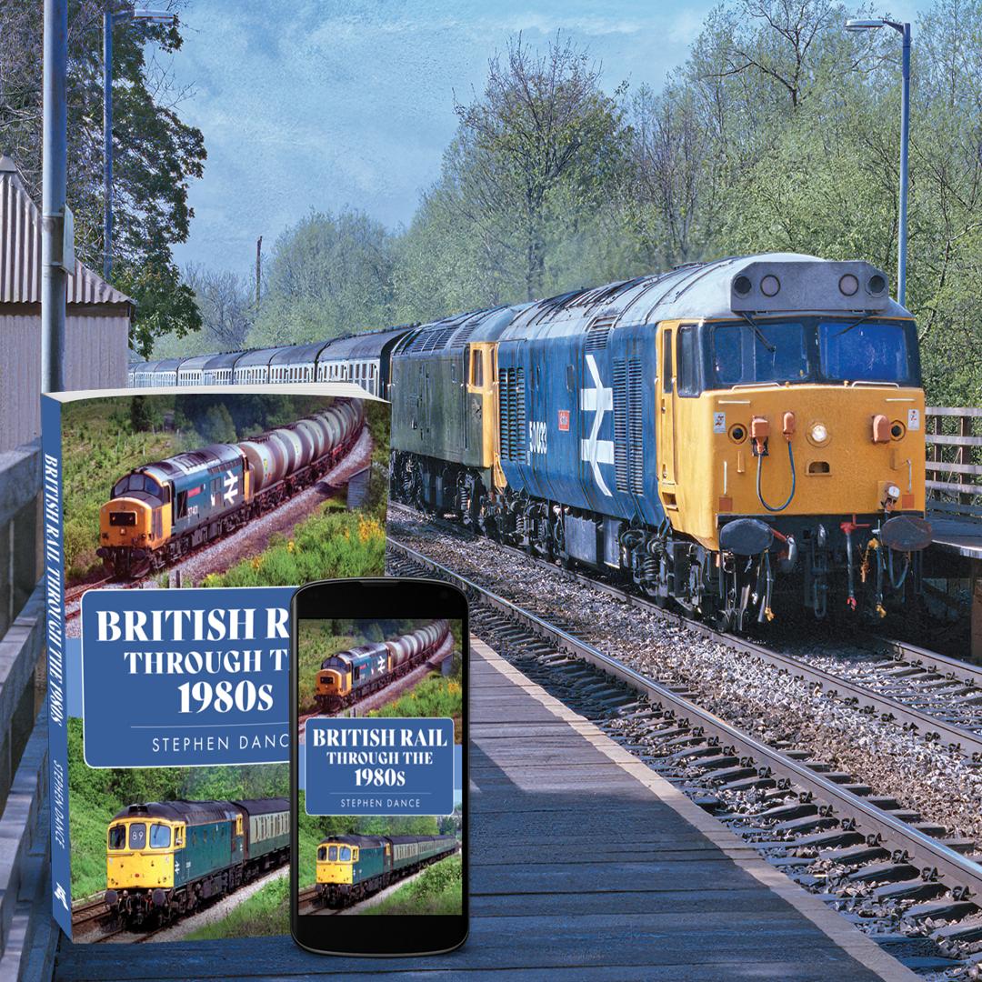 Taking a nostalgic train ride with our riveting #NewBook British Rail Through the 1980sby Stephen Dance.
With an array of superb photographs, Dance presents a fascinating overview of the railway scene in Britain in the 1980s. <a href="/railexpress/">RAIL EXPRESS</a>
mvnt.us/m1429014 
#Trains