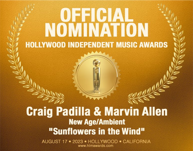 SpottedPeccary's tweet photo. 🏆Hey-We’re up for @him_awards “Best Independent Record Label,” along with Craig Padilla &amp; Marvin Allen in the “New Age/Ambient” category for “Sunflowers In The Wind!” We’re stoked! Winners  announced 8.17! #ambientelectronic  #independentmusic #independentlabel #HIMANominee23 https://t.co/m2JMEZA81b