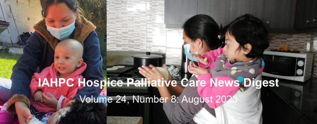 #Palliativecare news: @IAHPC August Newsletter. 'Palliative care is more professionals who interact in an interdisciplinary way, it is actions that return humanity to patients.' hospicecare.com/what-we-do/pub…