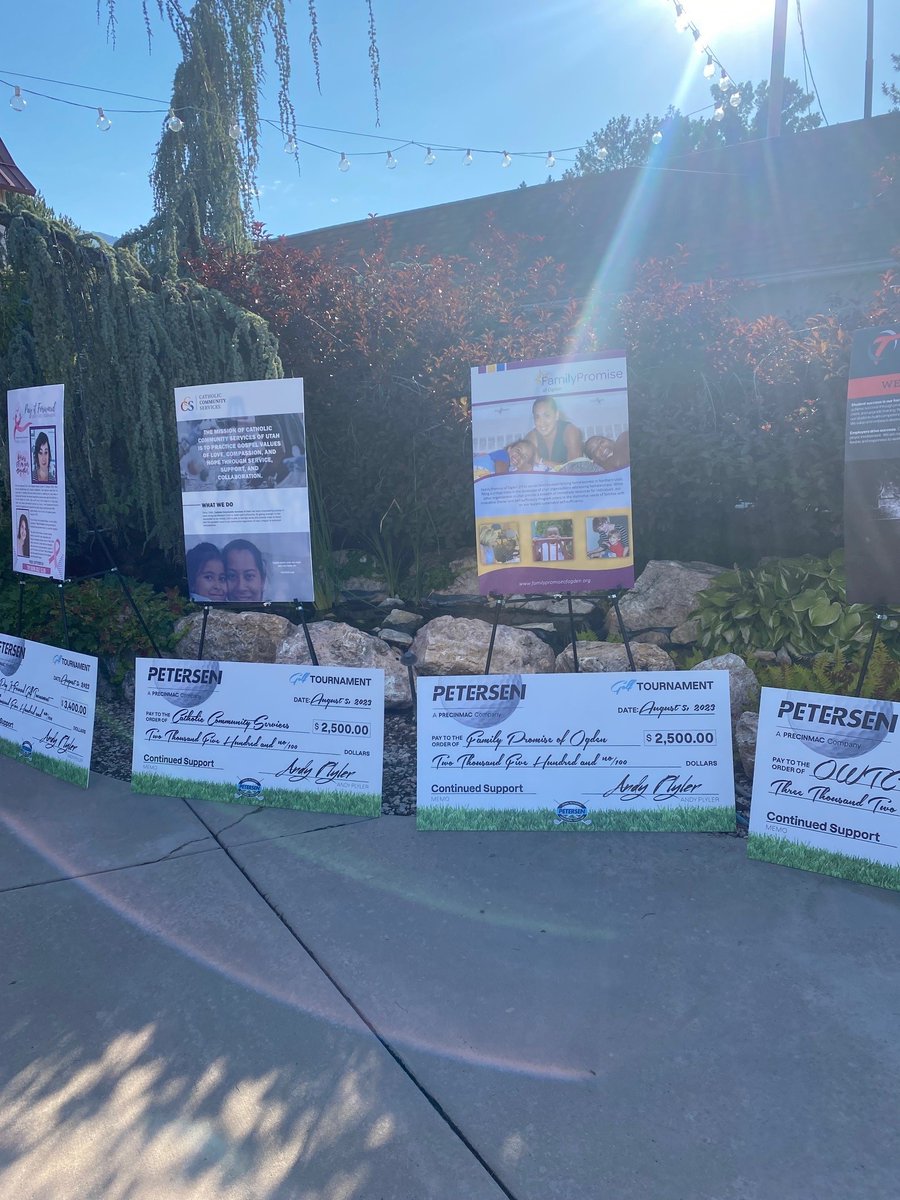 Thank you to our amazing customers, vendors, and team member volunteers who successfully organized and played in our 39th Annual Charity Golf Tournament! The weather was amazing, the golf was fun, the food was delicious, and most of all- over $20,000 was given to local charities.