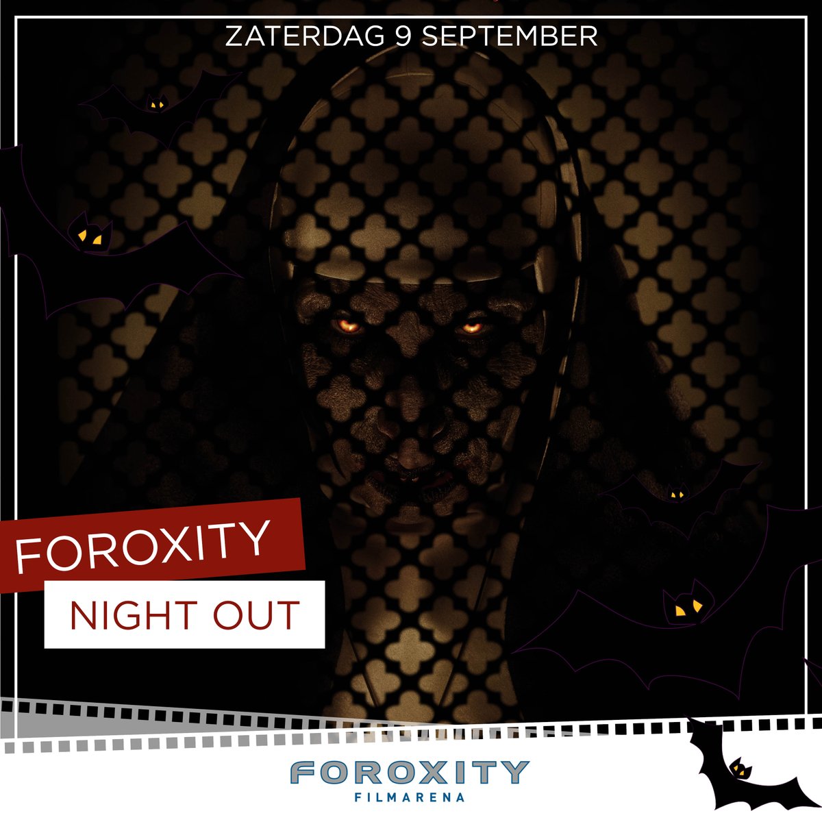 Foroxity's tweet image. What did you see? A Nun!😱 Brrrr, wie neem jij mee voor een avondje lekker griezelen?

The Nun 2 is nu te zien bij Foroxity.
