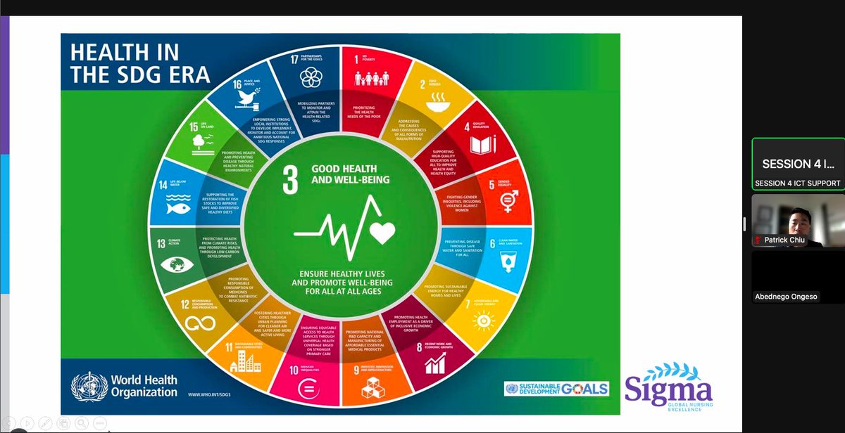 Great morning sharing the work of Sigma UN Liaisons alongside @jjnutor, extending engagement to interdisciplinary colleagues in the Africa region @afihc18 @Sigma_CEO @KennethDion