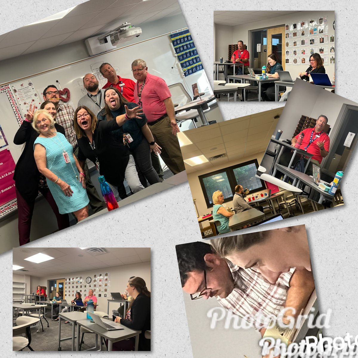 AltPrograms's tweet photo. I ❤️ My Staff!…They WORK HARD & PLAY HARD…Great Work in our PLC TIME…then a little SILLY! #norms #smartgoals #roles #operationgraduation #findyourtruenorth #WhyWT #WTProud #WT4Equity @msdwt https://t.co/V6rJjNFNZi
