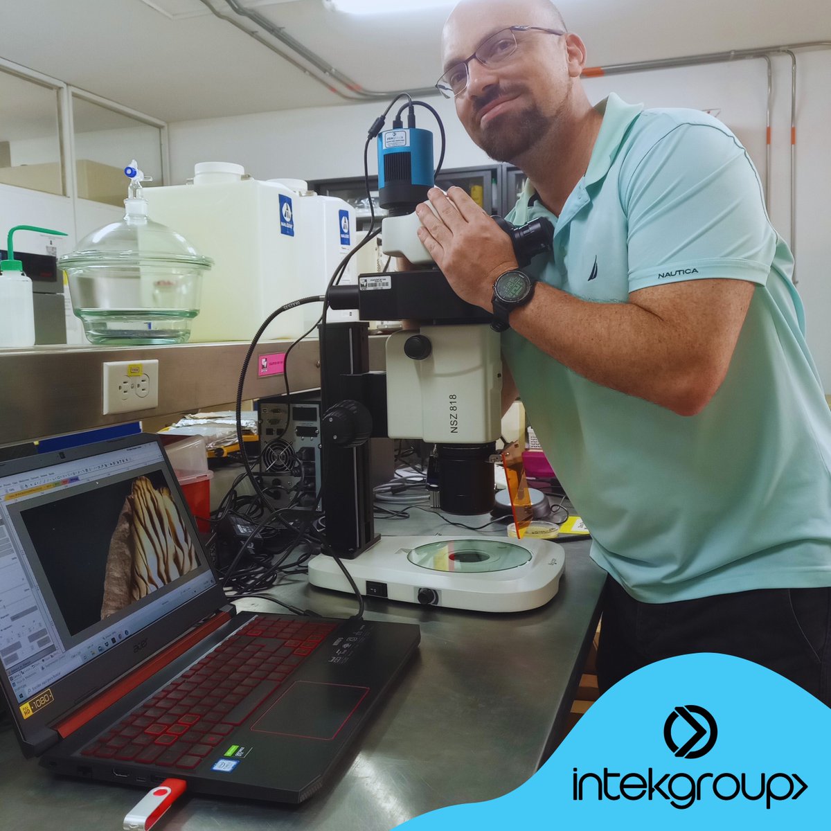 Intek_Group's tweet photo. En Intek estamos orgullosos de ser parte de grandes proyectos, aquí una instalación de nuestro estereomicroscopio

Este estereo, es utilizado para investigación científica, utiliza un sistema óptico paralelo y apocromático para mostrar el verdadero color y forma de las muestras. https://t.co/xTan2ADPPp