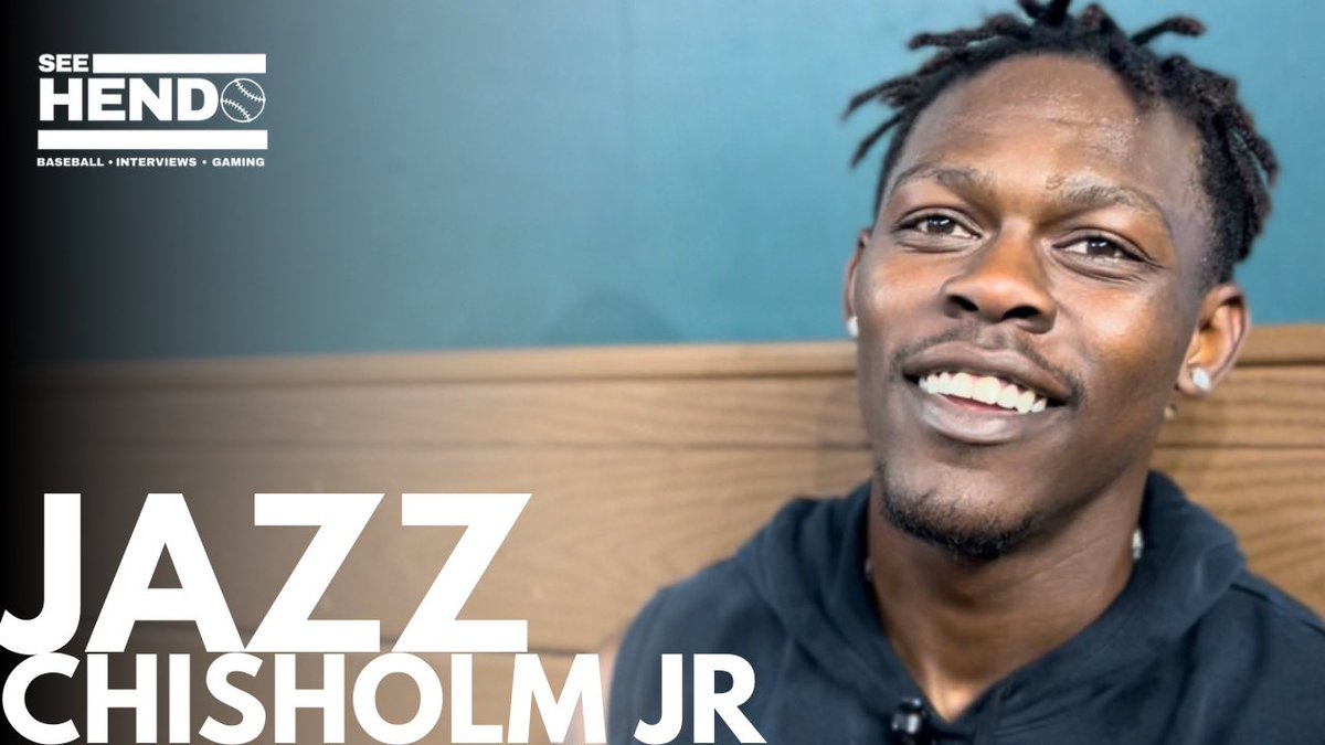 Wednesday Drop: <a href="/j_chisholm3/">Jazz Chisholm Jr</a> 

• <a href="/Jumpman23/">Jordan</a> 
• <a href="/MLBTheShow/">MLB The Show</a> cover athlete 
• Mt Rushmore for outfielders 
• jazz walk up song 
• the euro step 

Watch: youtu.be/CvY5LkyqcPw

#MakeItMiami #mlb #MLBTheShow
