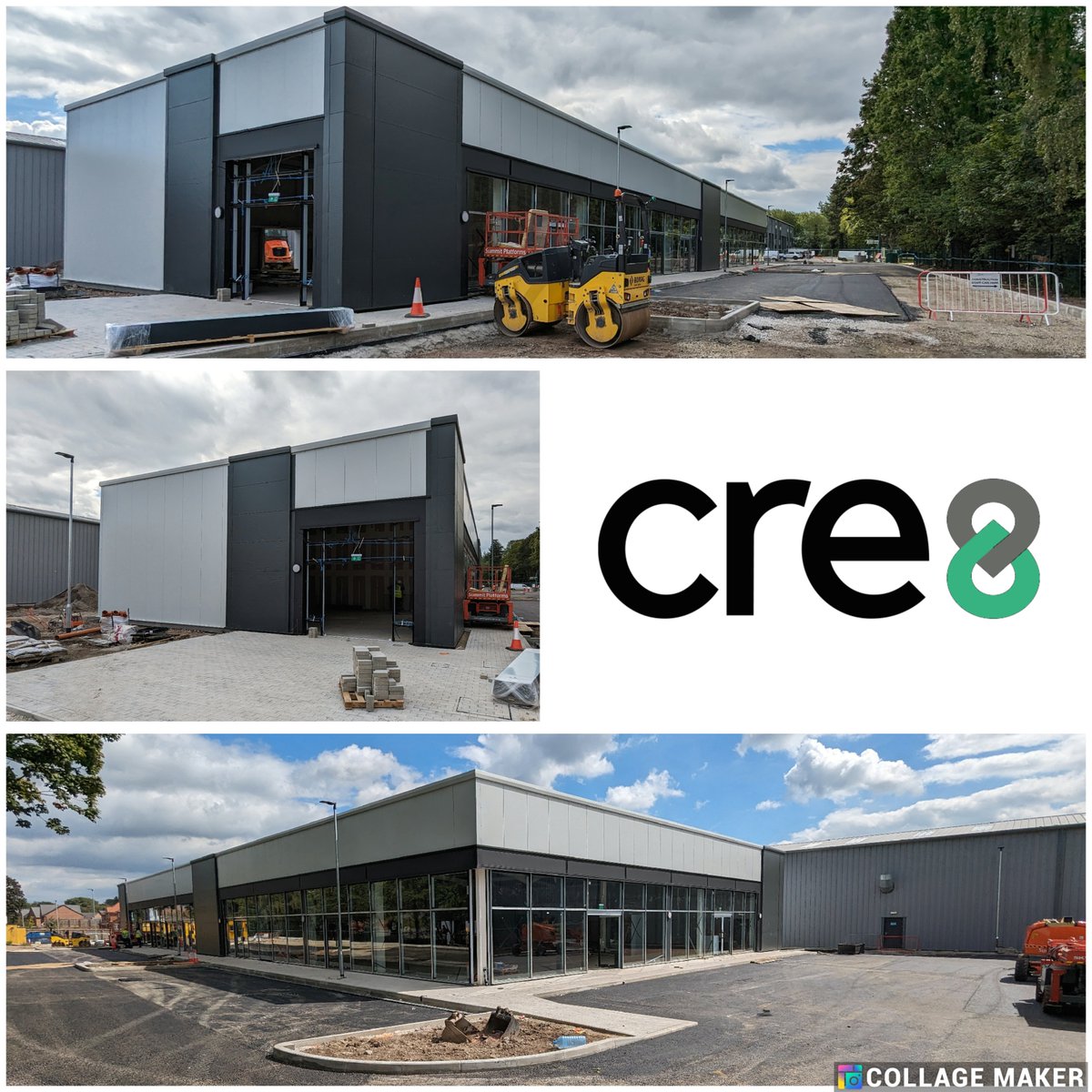project_cre8's tweet photo. Enjoying the sunshine today, with a site meeting and inspection at one of our retail developments in Northwich. Despite the recent weather, things are looking great! 

We are providing Employers Agent and Quantity Surveying services on this development, over a 6-month programme. https://t.co/nlGu4z7B1Y