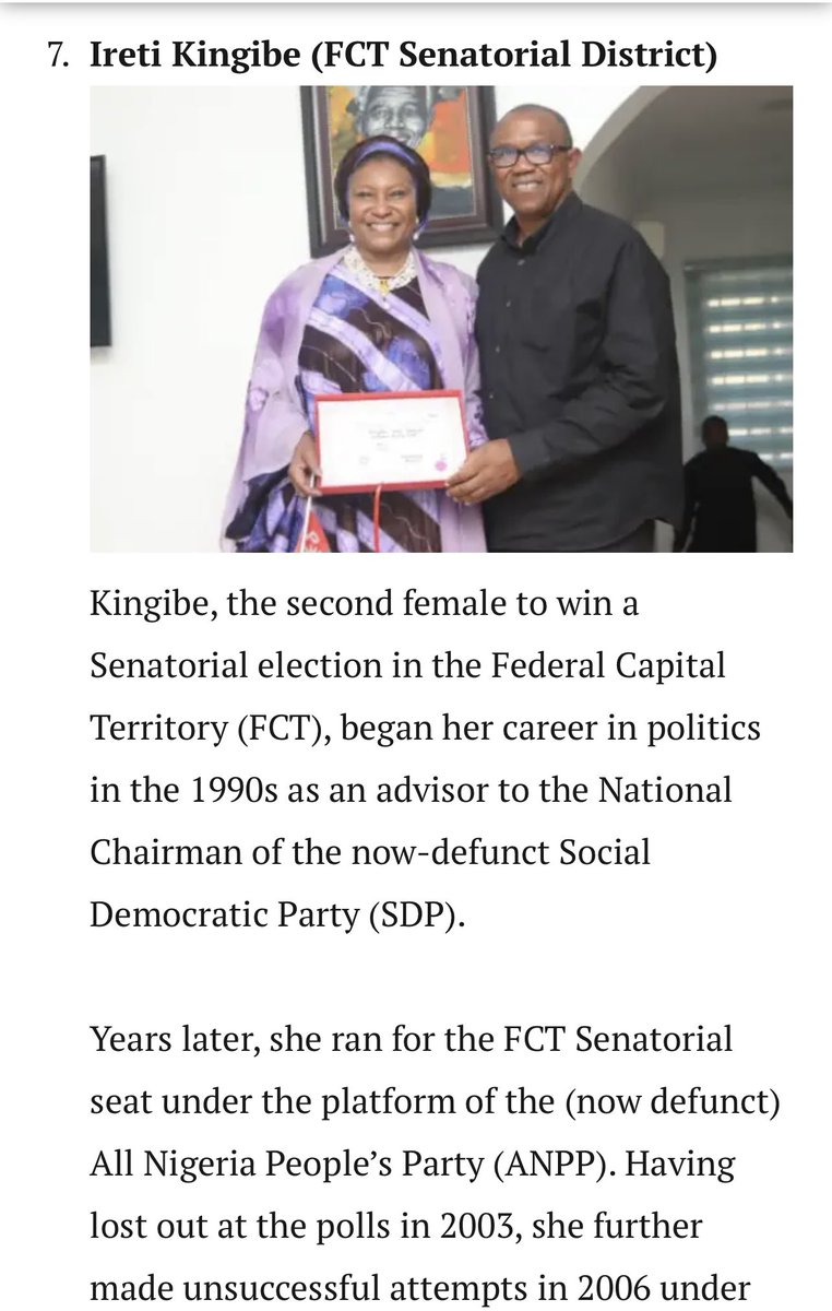 TheSerahIbrahim's tweet photo. WE ARE WATCHING

We see how Godswill Akpabio has continued to rubber-stamp and embarrass himself and the Senate house.
We know how Senators have continued to disgrace themselves and disregard their office.

To the Labour Party Senators, your job there is to call out ALL rascalities, grow a better Nigeria by leading exceptional bills, stand by the people and take feedback from those you represent and speak up for those who voted you in. 

The Labour Party Senators should not be seen or heard as being part of the problem. WE WILL TAKE YOU OUT.

If you want to join the rascals to belittle the people of Nigeria and not speak up for what is right and just, WE WILL REMOVE YOU FROM THAT SEAT.
 
Ezenwa Francis Onyewuchi (Imo East Senatorial District) 
@EzenwaOnyewuchi 

Darlington Nwokocha (Abia Central Senatorial District)
@SenatorDarlooo 

Victor Umeh (Anambra Central Senatorial District) 
@SenVictorUmeh 

Tony Nwoye (Anambra North Senatorial District) 
@tony_nwoye 

Neda Imasuen (Edo South Senatorial District) 
@SenNedaImasuen 

Okechukwu Ezea (Enugu North Senatorial District) 
@okechukwuezea 

Ireti Kingibe (FCT Senatorial District)
@IretiKingibe 

BE RIGHT AND JUST
Always speak up. That is why you are there.
WE ARE WATCHING.