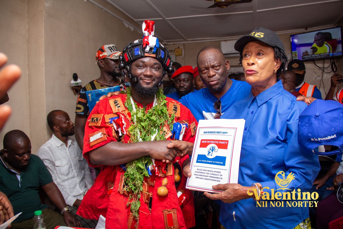 My name is Valentino Nii Noi Nortey!

Thank you, Klottey Korle Constituency!!🙏

#niinoinortey #kkc2024 #ItIsPossible #npp 🇳🇱🐘🇳🇱
