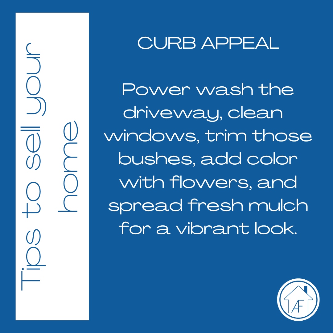 🏡 Selling your home? Looking for quick tips to enhance curb appeal? your path to a faster sale!

Stay tuned for more tips!

#curbappealmagic #firsttimehomeseller #floridarealestate #sellwithsuccess #homesellingtips #sunshinestateliving