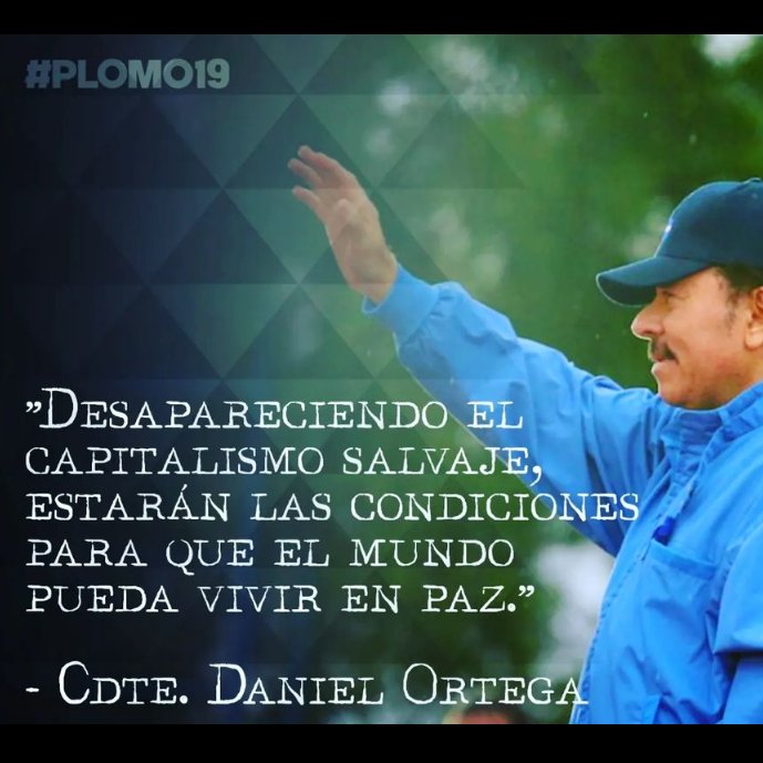 ElCuerv0Nica's tweet photo. Habrá paz en el mundo hasta que desaparezca el capitalismo salvaje.

#PLOMO19 @PresidentedePaz https://t.co/RIbGuEYS7d