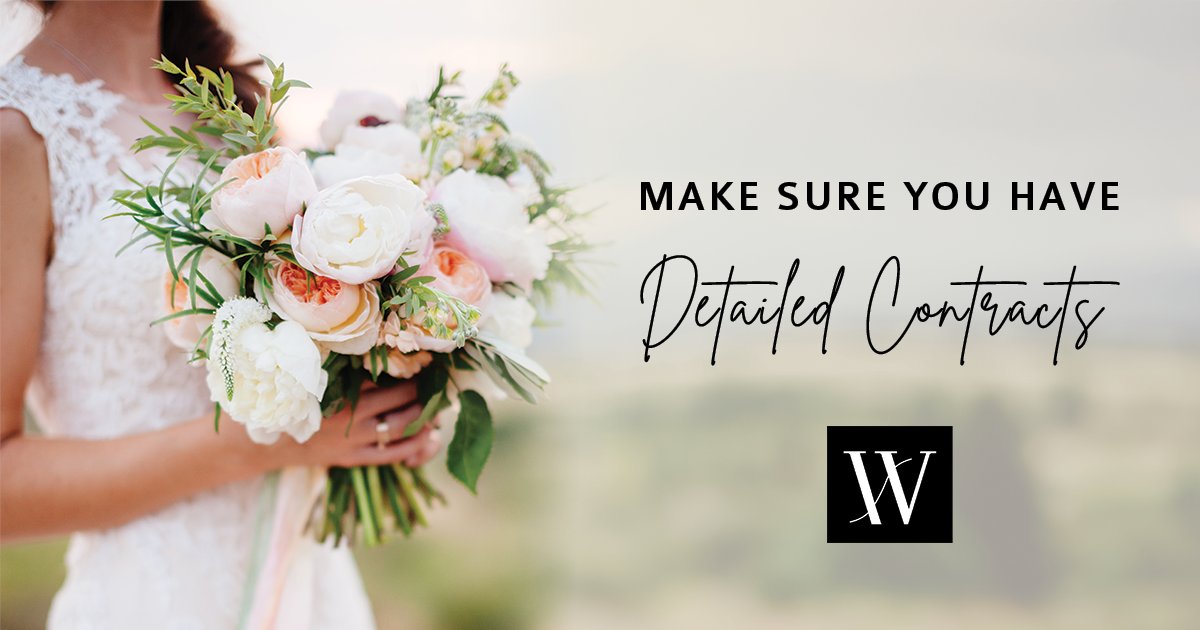 WedProtector's tweet image. Best practice to #ProtectYourWedding: Make sure you have detailed contracts.

A detailed contract with every vendor and venue can help your #weddingplanning and your big day go smoothly. 

Learn more: ow.ly/fN6J50Pt2gv #WeddingInsurance