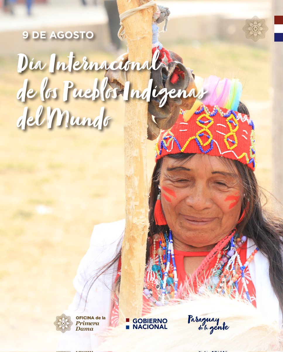 Silvana Abdo (@silvana_abdo) on Twitter photo Ypykuéra aty yvy'ape ári ára. Preservemos las lenguas, costumbres y artesanías de los pueblos indígenas, como parte de nuestra cultura, historia e identidad.🇵🇾 
#PueblosIndígenas #DíaPueblosIndígenas #LenguasIndígenas Ypykuéra aty yvy'ape ári ára. Preservemos las lenguas, costumbres y artesanías de los pueblos indígenas, como parte de nuestra cultura, historia e identidad.🇵🇾 
#PueblosIndígenas #DíaPueblosIndígenas #LenguasIndígenas