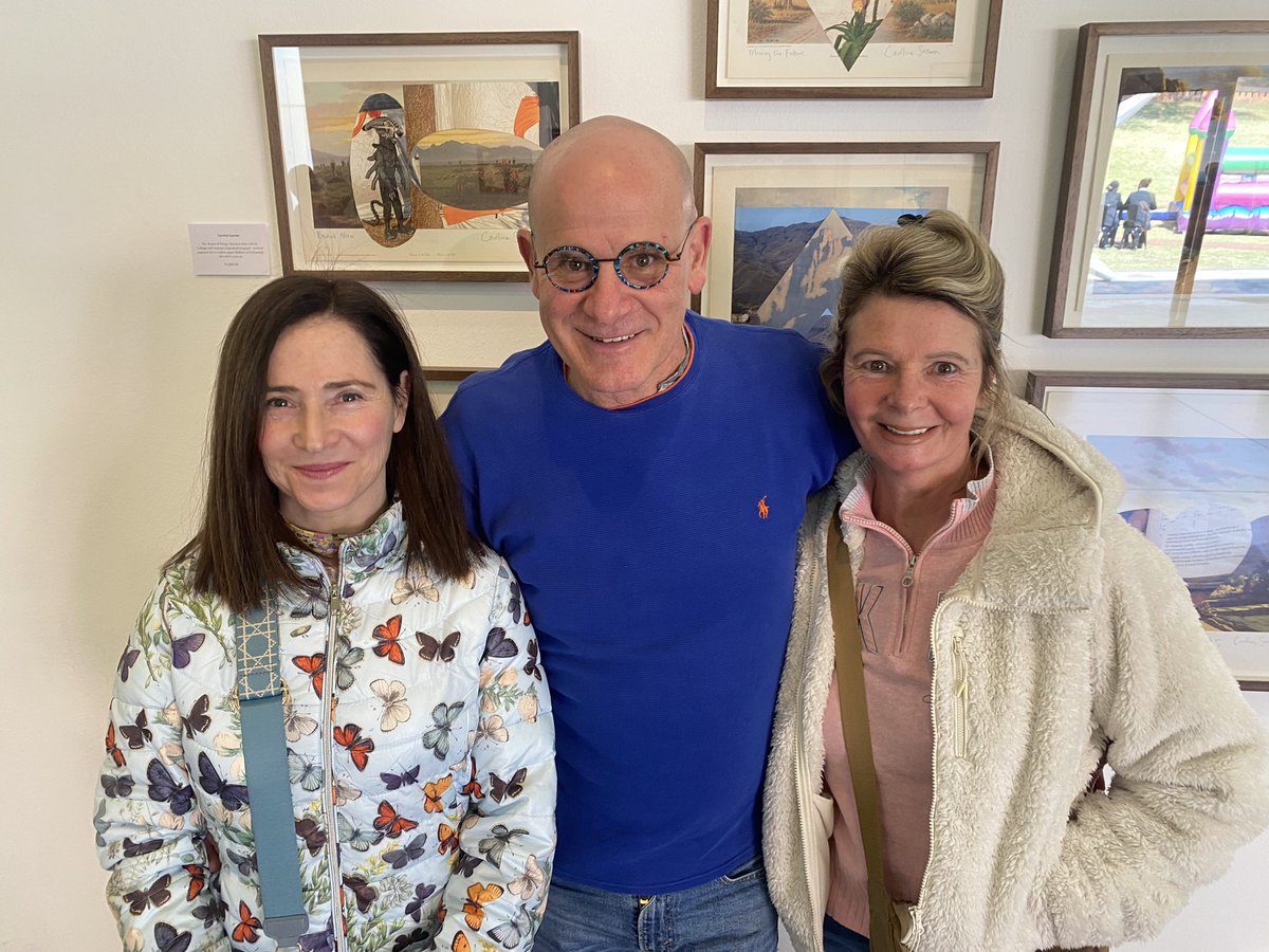 JamesUrdang's tweet photo. Spent a lovely Woman’s Day morning with the talented photographer Caroline Suzman at the contemporary art exhibition at UJ where artists were tasked to reinterpret vintage prints giving new life to the silent landscape as depicted by artists of the early 20th century https://t.co/XHHmNbCWfA