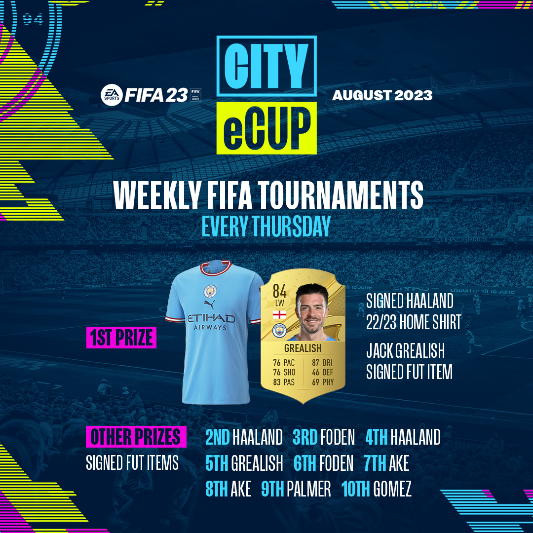 Join our latest FIFA23 Leaderboard! 🏆 Chance to win some awesome prizes! 🎮 Play tournaments to automatically register! 🖥️Open to all EU players on next gen & PC Sign up now! bit.ly/43XwT4h