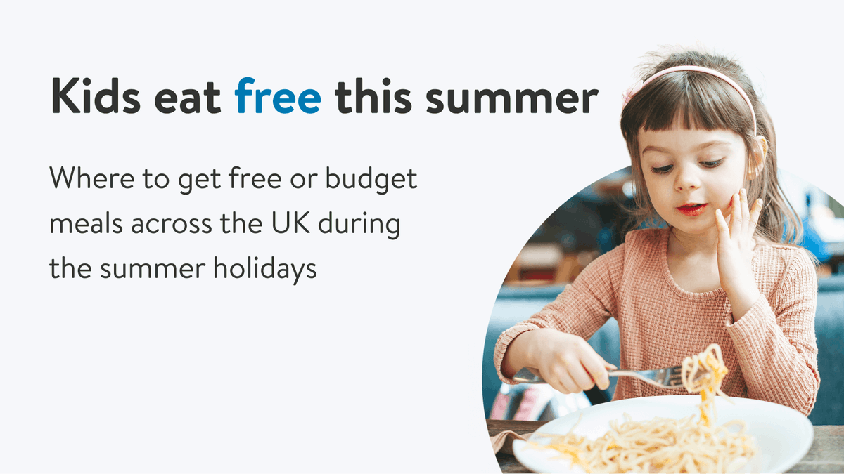 Eating out can be tricky to fit into your budget, so we’ve rounded up places in the UK offering free or budget meals for kids this summer in our latest blog 😋 bit.ly/kids-eat-free-…
Let us know if you use any of these offers in the comments!👇 #KidsEatFree #SummerHolidays